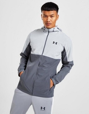 Men Under Armour Jacket Grey 38 / M / 46