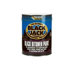 Everbuild Black Bitumen Paint 1 Litre