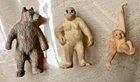 Vintage 1960s Animal Kingdom Marx Gorilla, Ape & Bear Wild Animals Series 1
