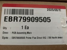 LG EBR79909505 Main Control Board for Prime P...