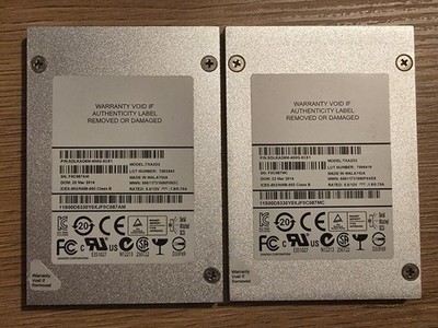 Lot of 2x 400GB IBM Storwize V7000 gen1 SSD