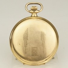 Rare Gold pl Fullhunter Pocket Watch Men's no repeater no duplex no fusee RAR