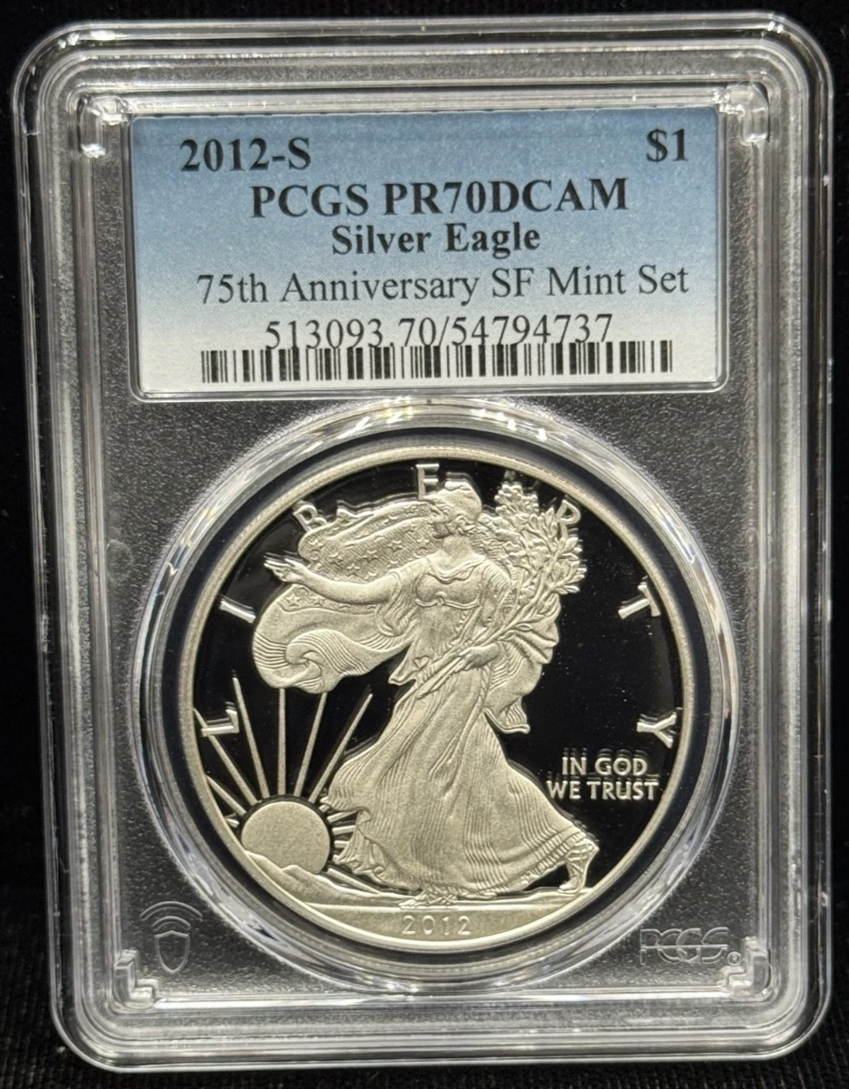 PCGS American Eagle Silver Bullion Coins for sale | eBay