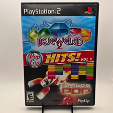 PopCap Hits! Vol 1 (Sony PlayStation 2 PS2) CIB Complete Tested 