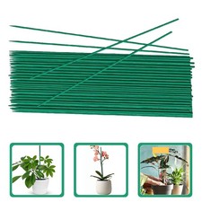 40 Pezzi Aste di Supporto per Piante da Giardino in Bambù Paletti Verdi per Piante da Interno Esterno