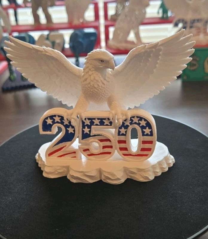 250th American Eagle Statue