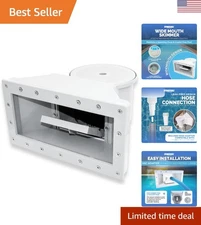 Superior Debris Collection with HYDROTOOLS Wide Mouth Above Ground Pool Skimmer