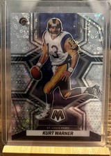 2022 Panini Mosaic - Kurt Warner #245 No Huddle Silver Mosaic Prizm