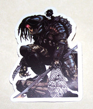 Predator Alien Hunter Cut Sticker Decal Movie Action Sci-Fi Horror Film