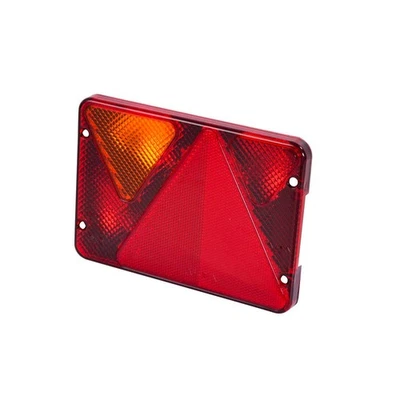 ABTECH Cabochon lanterne gauche de remorque - 6 fonctions AJBA RL 80 - Position, stop,