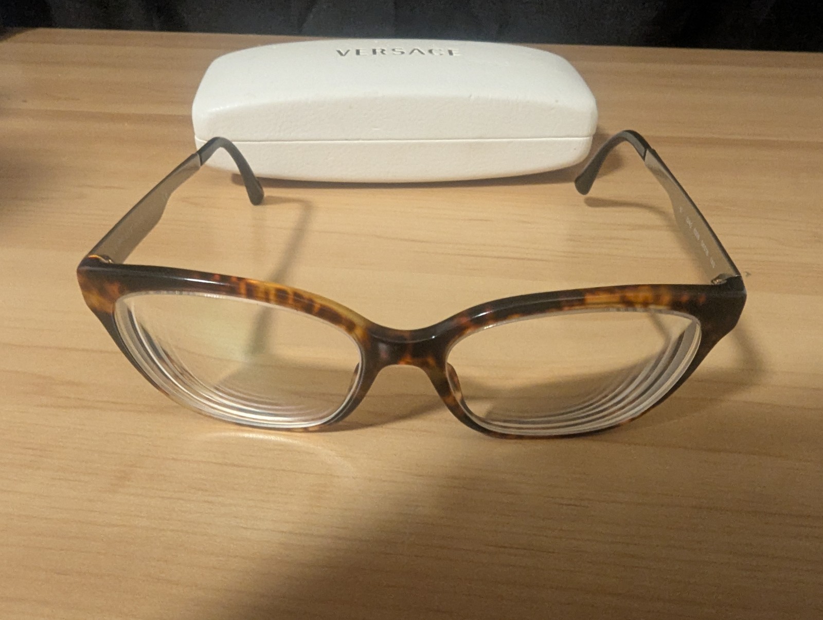 Versace VE 3240 Eyeglasses Frames Havana Gold Black 5208 Authentic 54 16 140 thumbnail 9