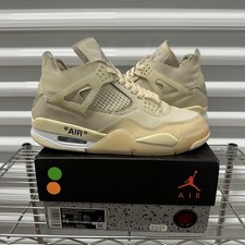 Jordan 4 Off-White Mid Sail - Size 7.5M/9W - CV9388-100 Fast Shipping 