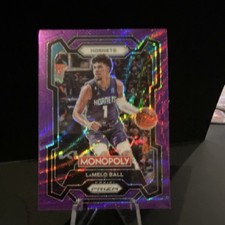 Panini 2023-24 Prizm Monopoly LaMelo Ball #13 Purple Wave Charlotte Hornets