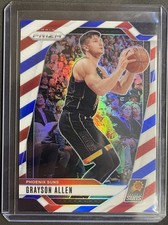 2024-25 Panini Prizm Grayson Allen Red White & Blue Prizm #72 Phoenix Suns