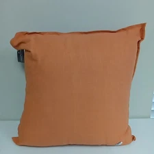 Rizzy Home Decorative Pillow 20 In X 20 In Orange Removable Cover