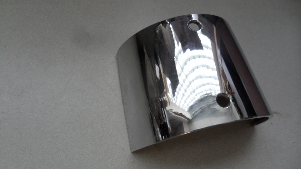 NOS 1958 58 Oldsmobile Super 88 Tail Light Fuel Trim Bezel 5949104 02DB3 Olds IL - Image 2 of 4