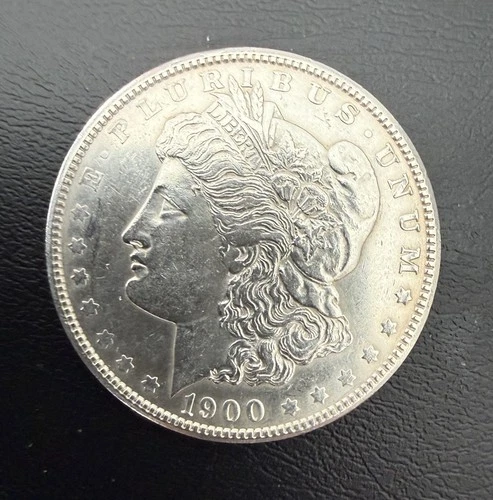 1900 BRILLIANT UNCIRCULATED MORGAN DOLLAR