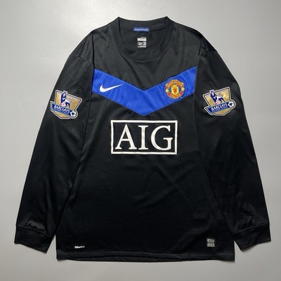 MAN UNITED NIKE 2009/2010 SOCCER AWAY JERSEY #13 J.S. PARK SIZE “L