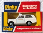 Vintage Dinky #268 Range Rover Ambulance White w/ Stretcher Gurney NEW Box