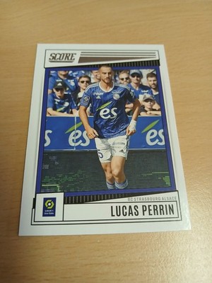 Carte Postale Autographe Lucas Perrin – Racing Club De Strasbourg – Signée Imprimée
