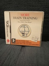 Nitendo DS More Brain Training from Dr Kawashima How Old Is Your Brain?