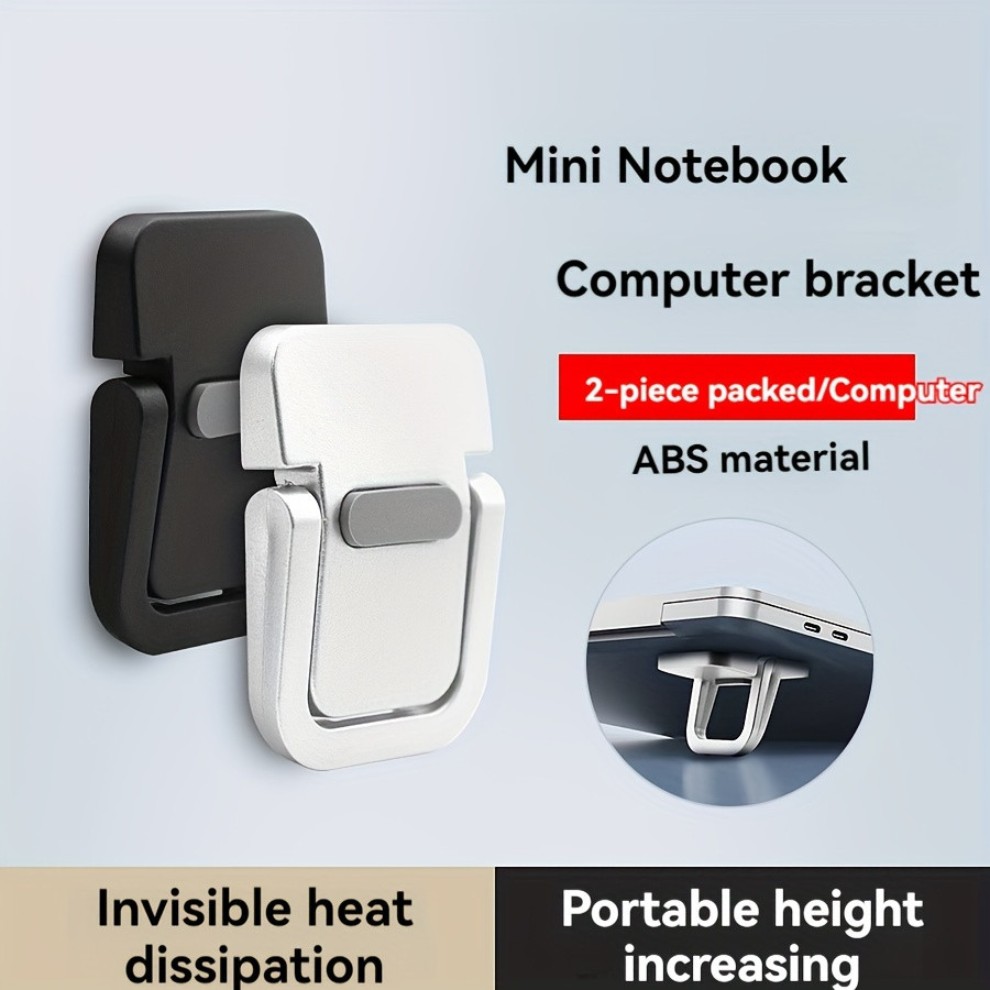 Portable Mini Laptop Cooling Stand Foldable Invisible Support Bracket