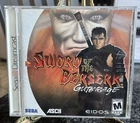 SEGA Dreamcast Sword Of The Berserk "Guts Rage" CIB w/Manual, Reg. card, Nice!