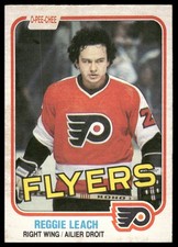 1981-82 O-Pee-Chee #243 Reggie Leach Philadelphia Flyers