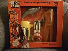 Vintage Schildkröt Action Team Froschmann Sp...