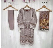 Bestickt Shalwar Kameez gestickt 3 St&uuml;ck