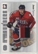 2004 ITG Heroes and Prospects In the Numbers Silver /25 Jason Spezza #ITN-33 2tb