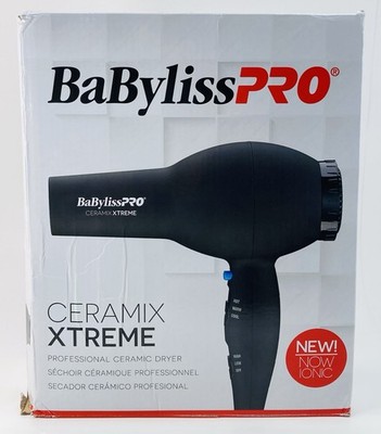   BaBylissPRO Ceramix Xtreme Hair Dryer BX2000 2000W Ionic Open Box