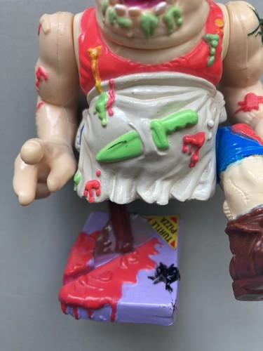 Pizza Face Pizzaface Ninja Turtles Tartarughe Ninja 1990 Playmates - Foto 7 di 9