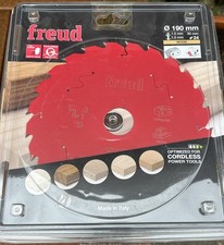 Circular Saw Blade Freud Wood Cutting 190mm 24T 30mm
