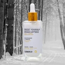 TRULY Beauty Frost Yourself Shimmer Body Serum ~ Niacinamide + Vanilla  💙