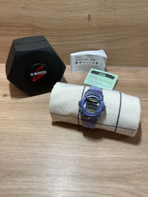 Casio Retro Baby-G Shock Resistant Uhr / Watch - Lila / GETESTET & Funktioniert 