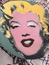 Block Andy Warhol Marilyn Monroe Limited Edition Collector Plate China #1310
