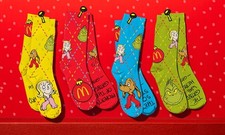 McDonald's exclusive grinch socks, 2025 Limited Edition