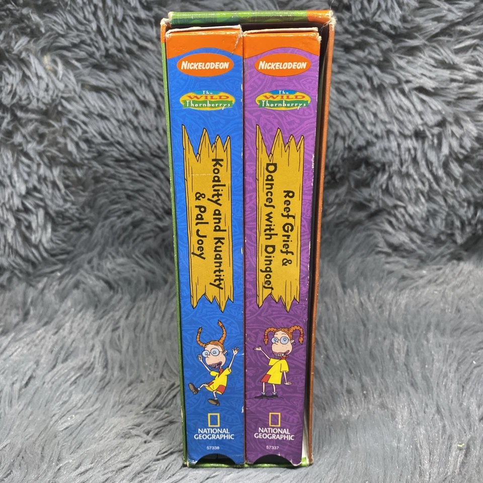 The Wild Thornberrys: Adventures Down Under Nickelodeon VHS 2 Tape Box Set 2003 - Image 3 of 4
