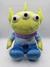 Disney Store Toy Story Original ALIEN Exclusive Plush 14" Green Stuffed Animal