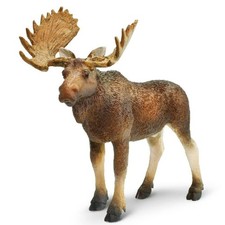 Bull Moose North American Wildlife Figure Safari Ltd Toys Educational