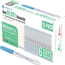 HCG Early Detection Pregnancy Test Sticks 15 Ct Bulk   Early Result 6-Days Soo