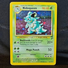 Nidoqueen 12/130 Holo R Base Set 2 Pokemon MP on eBay