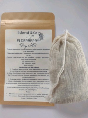 DIY Elderberry Syrup Kit.  