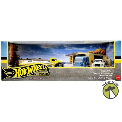 Hot Wheels Premium 4 Die-Cast Vehicle Collector Set 2024 Mattel