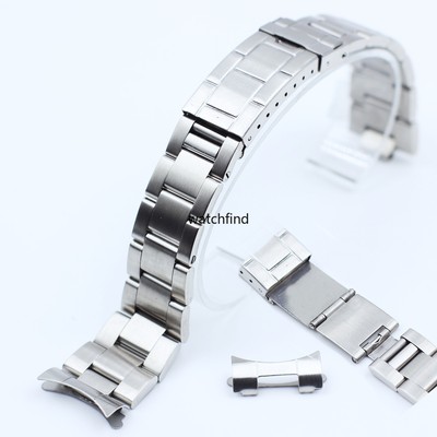 Kurven Schrauben Edelstahl Armband Uhrenarmband Strap Erweitern Verschluss