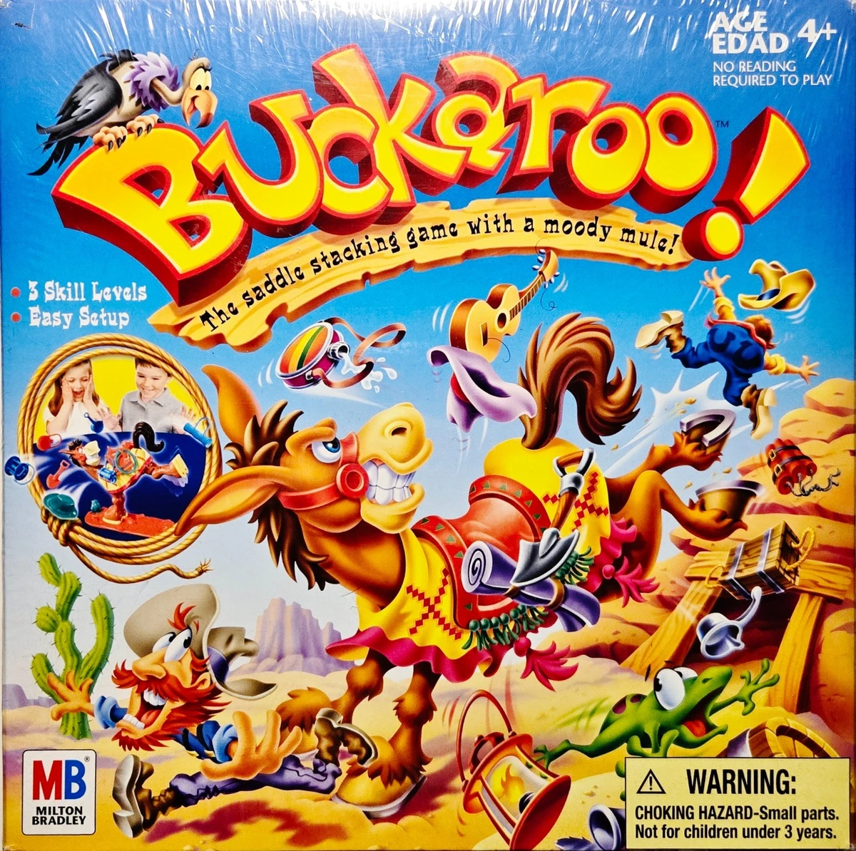 Milton Bradley Buckaroo Children's Contemporary Manufacture Board
