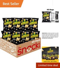 100 Calorie White Cheddar Popcorn - 40 Bags of 0.625 oz  Real Cheese Flavor