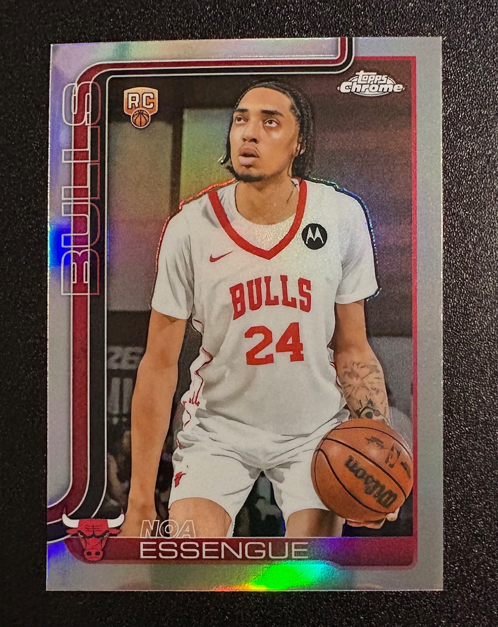 2025-26 Topps Chrome NOA ESSENGUE Rookie #262 Refractor