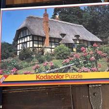KODAK KODACOLOR Puzzle THATCHED COTTAGE 550 P...